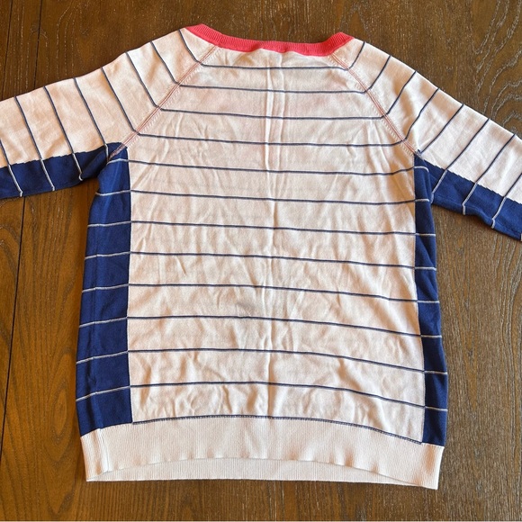 Talbots Striped Spring Sweater size medium - Picture 4 of 5